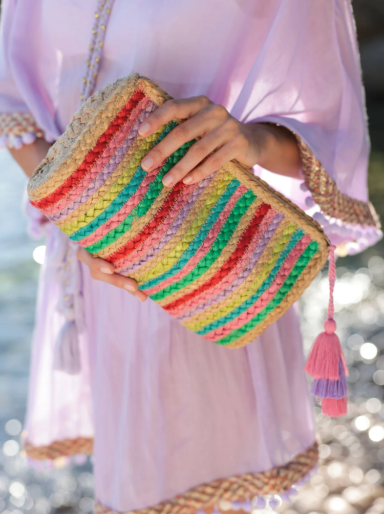 Melia Clutch, Multi - Southern Belle Boutique