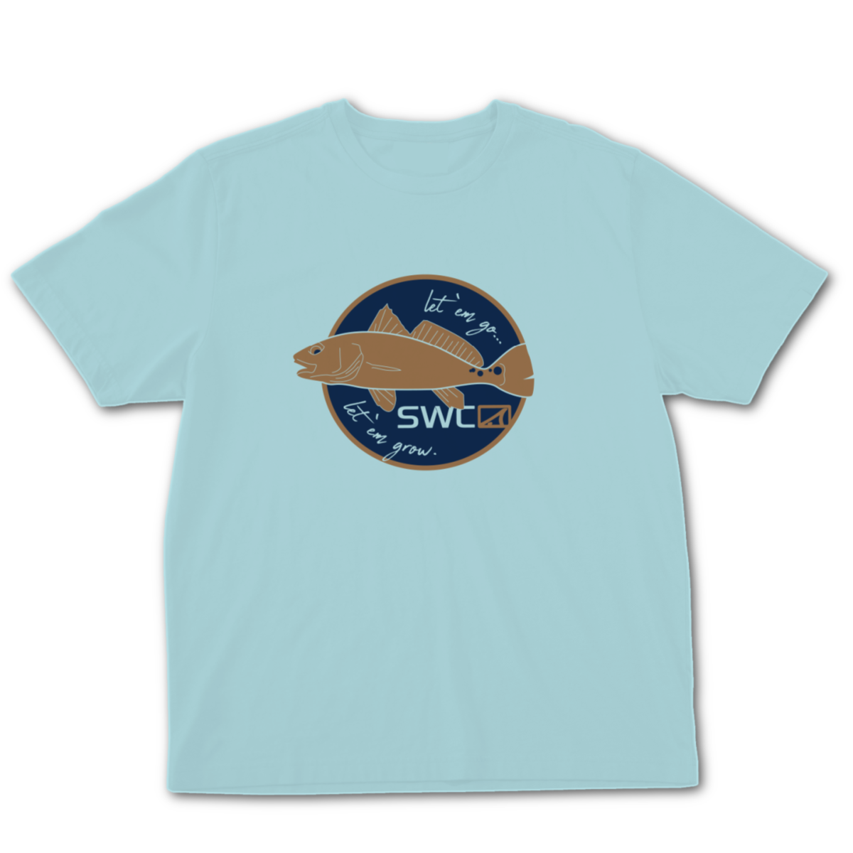 Youth Premium Blend S/S | Let'em Grow - Arctic Blue - Southern Belle Boutique