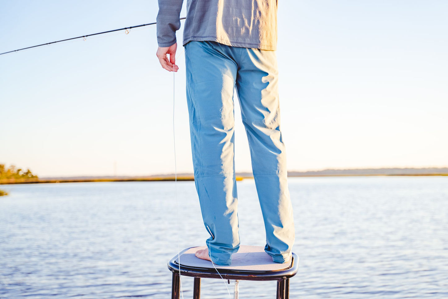 Drifter Pant - Smoke Blue - Southern Belle Boutique