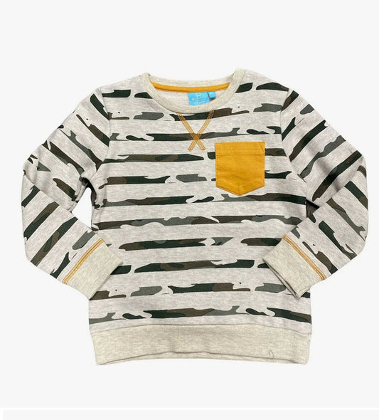 Hendrix Printed Pullover - Southern Belle Boutique