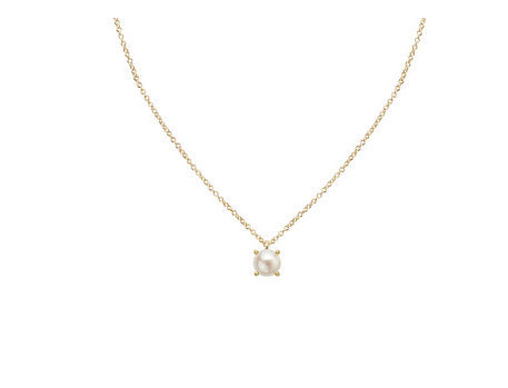 Shine Bright Mini Pearl Necklace Gold - Southern Belle Boutique