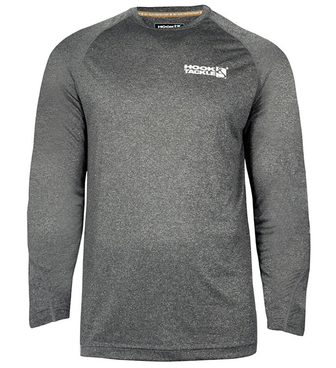 Seamount Grey Wicked Dry & Cool Fishing Shirt - Southern Belle Boutique