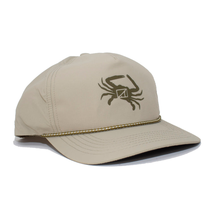 Drifter Snapback - 5 Panel - Khaki - Southern Belle Boutique