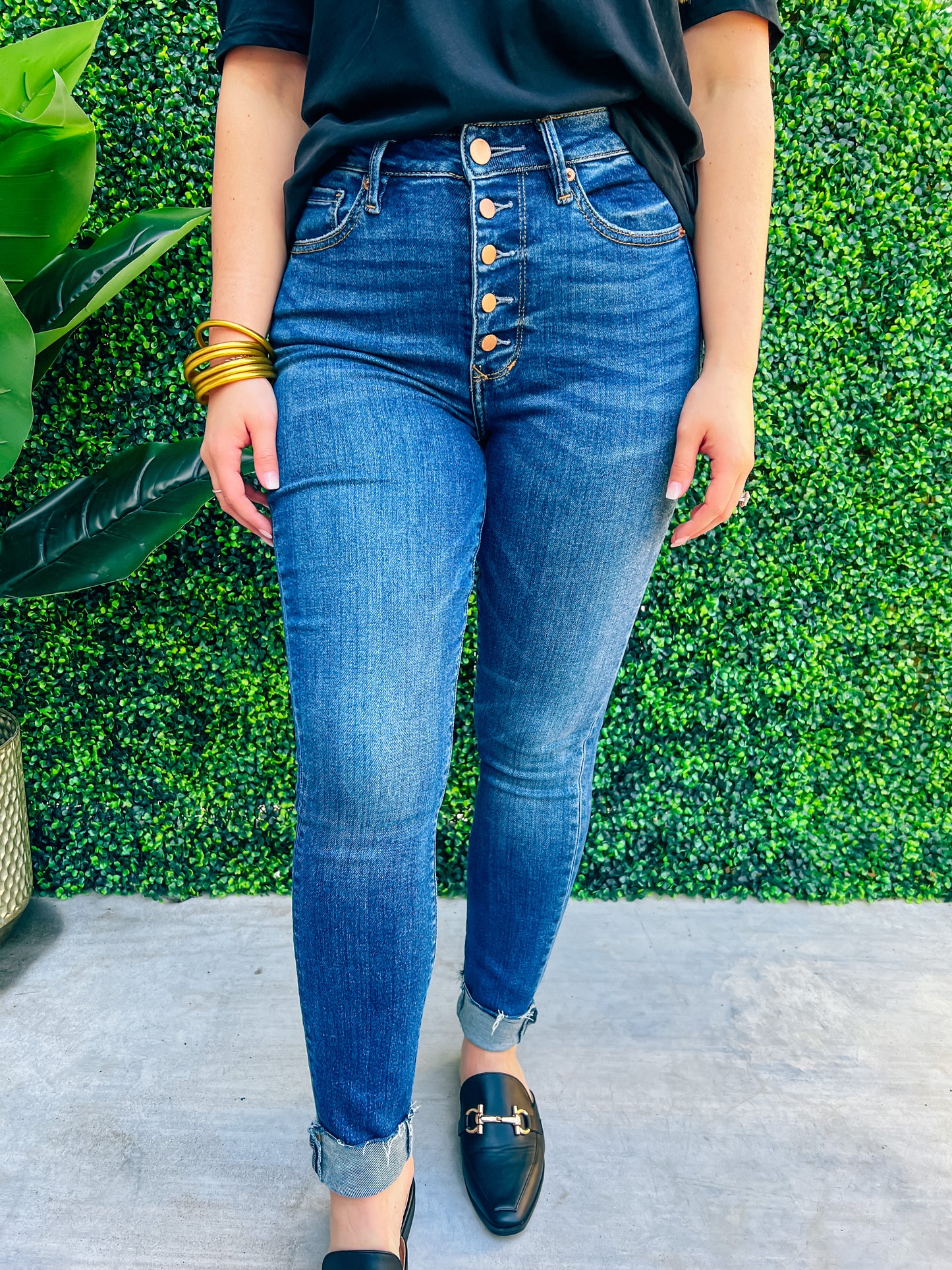 Olivia Super HighRise Ankle Skinny Athens Jean - Southern Belle Boutique