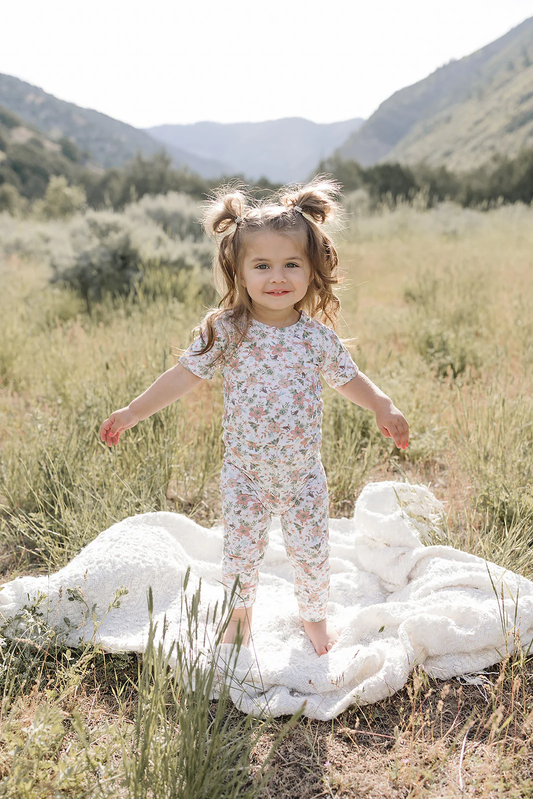 Dessert Rose Two Piece Jammie - Southern Belle Boutique