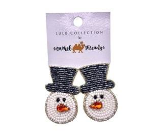 Frosty Beaded Earrings - Southern Belle Boutique