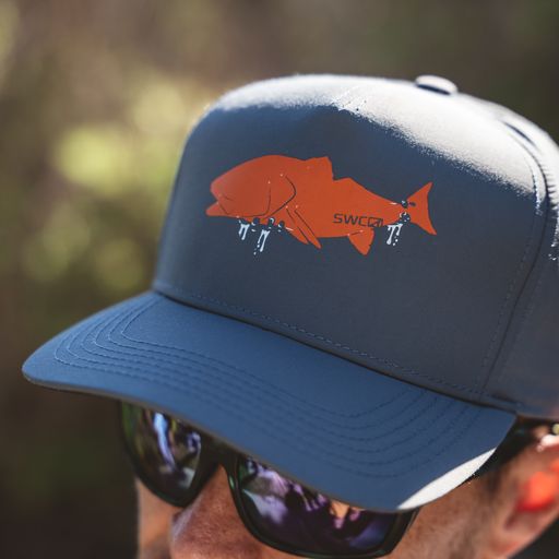 Redfish Hero Cap - Charcoal - Southern Belle Boutique