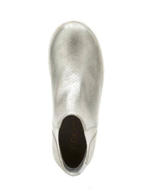 Silver Snake Girls Bootie - Southern Belle Boutique