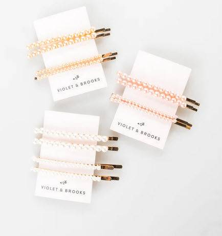 Pearly Girl Bobby Slide Set - Southern Belle Boutique