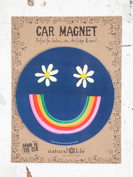 Car Magnet Smiley Face - Southern Belle Boutique