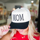 Mom Truck Hat - Black/Cream - Southern Belle Boutique