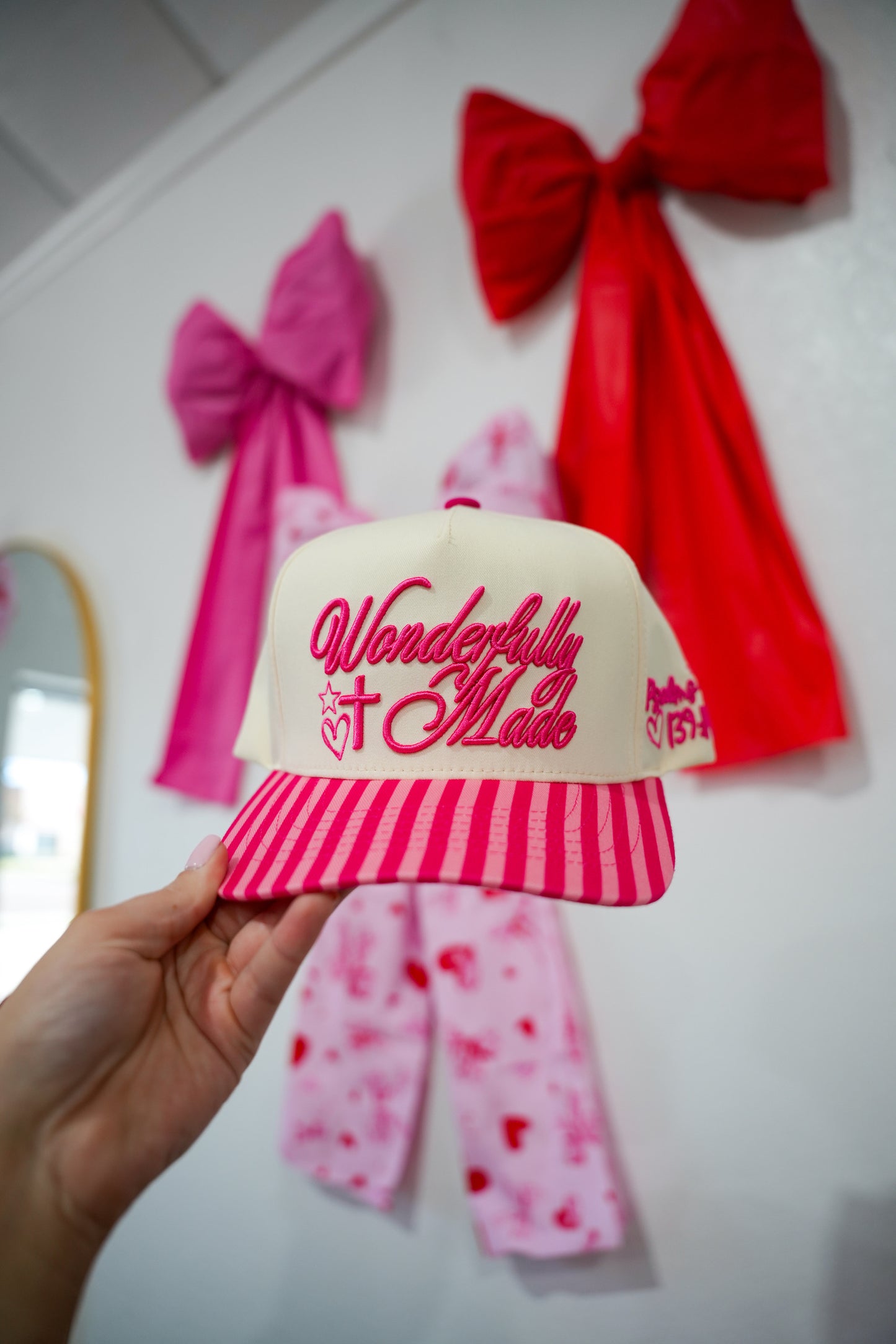 Wonderfully Made Trucker Hat - Southern Belle Boutique