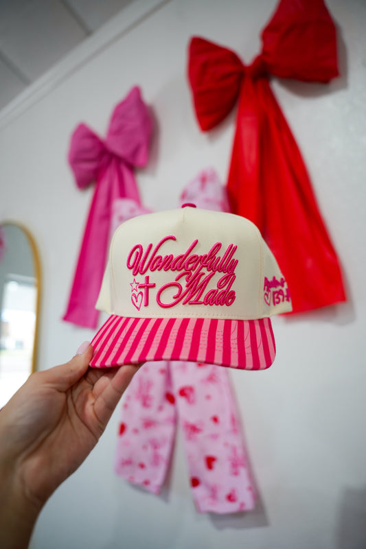 Wonderfully Made Trucker Hat - Southern Belle Boutique