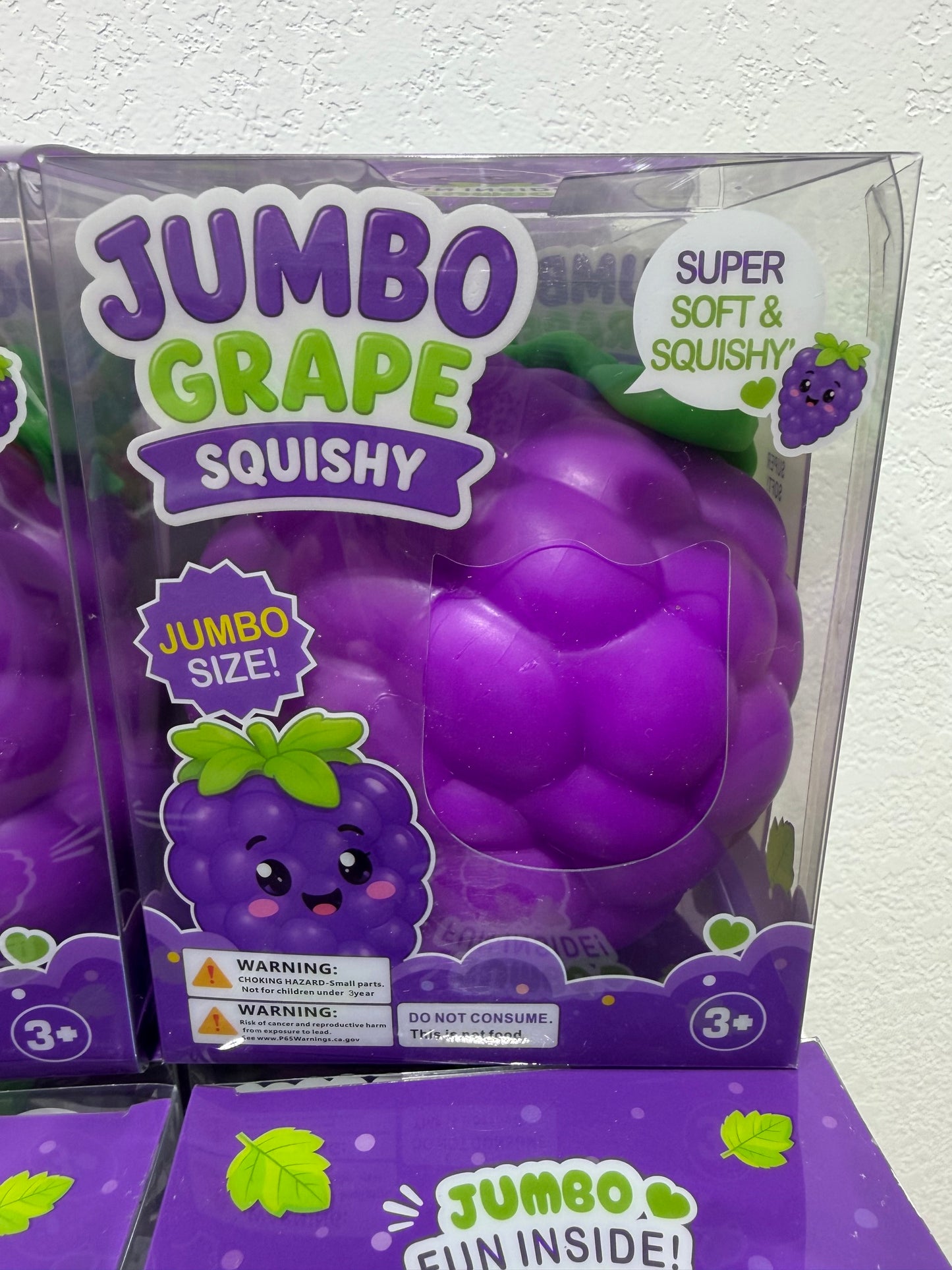 Jumbo Grape Squishy