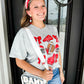 Football & Bows Tee