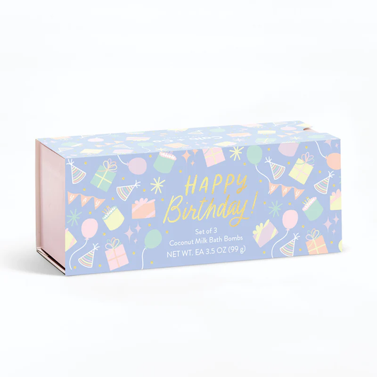 Happy Birthday Bath Bomb Gift Set - Southern Belle Boutique