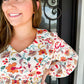 Magali Dress - Raspberry Bloom
