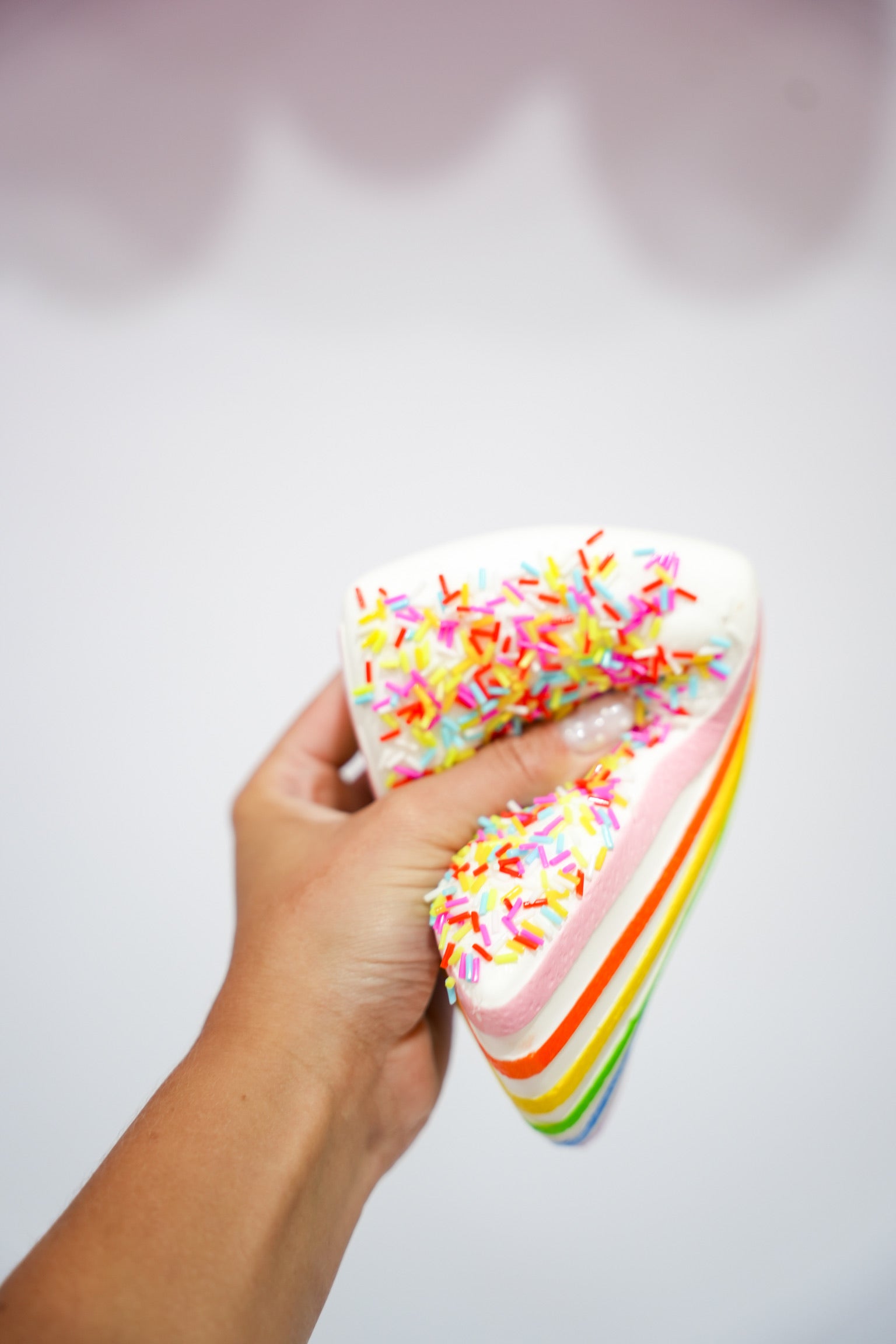 Cake Slice Squishy w/Sprinkles - Large - Southern Belle Boutique