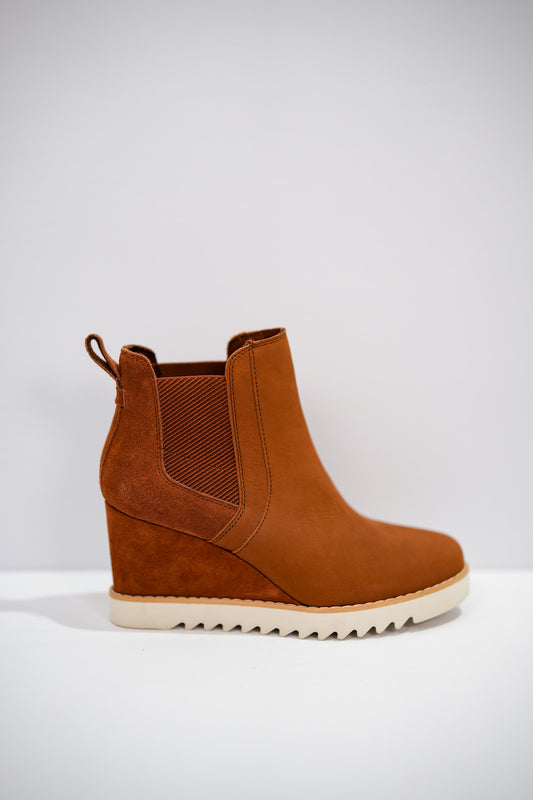 Maddie Boot Dk Brown Suede - Southern Belle Boutique