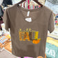 Hello Fall Sequin Brown Tee - Southern Belle Boutique