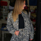 Bailey Button Front Jacket - Tan/Brown - Southern Belle Boutique