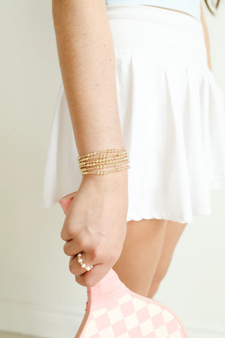 ILY Bracelet - Gold 6.75"