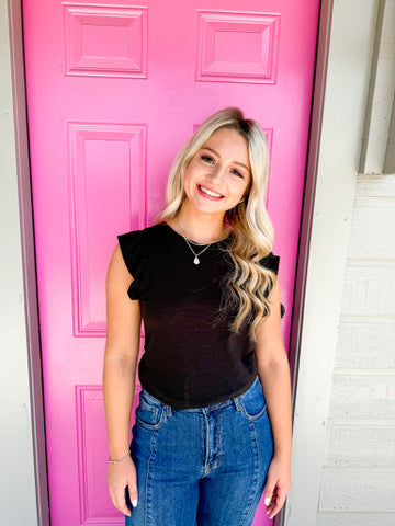 North Top - Black - Southern Belle Boutique