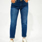 Reese High Rise Ankle Straight Leg Jeans - Attain