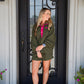 Brianna Cannon Green Fleece Set - Southern Belle Boutique