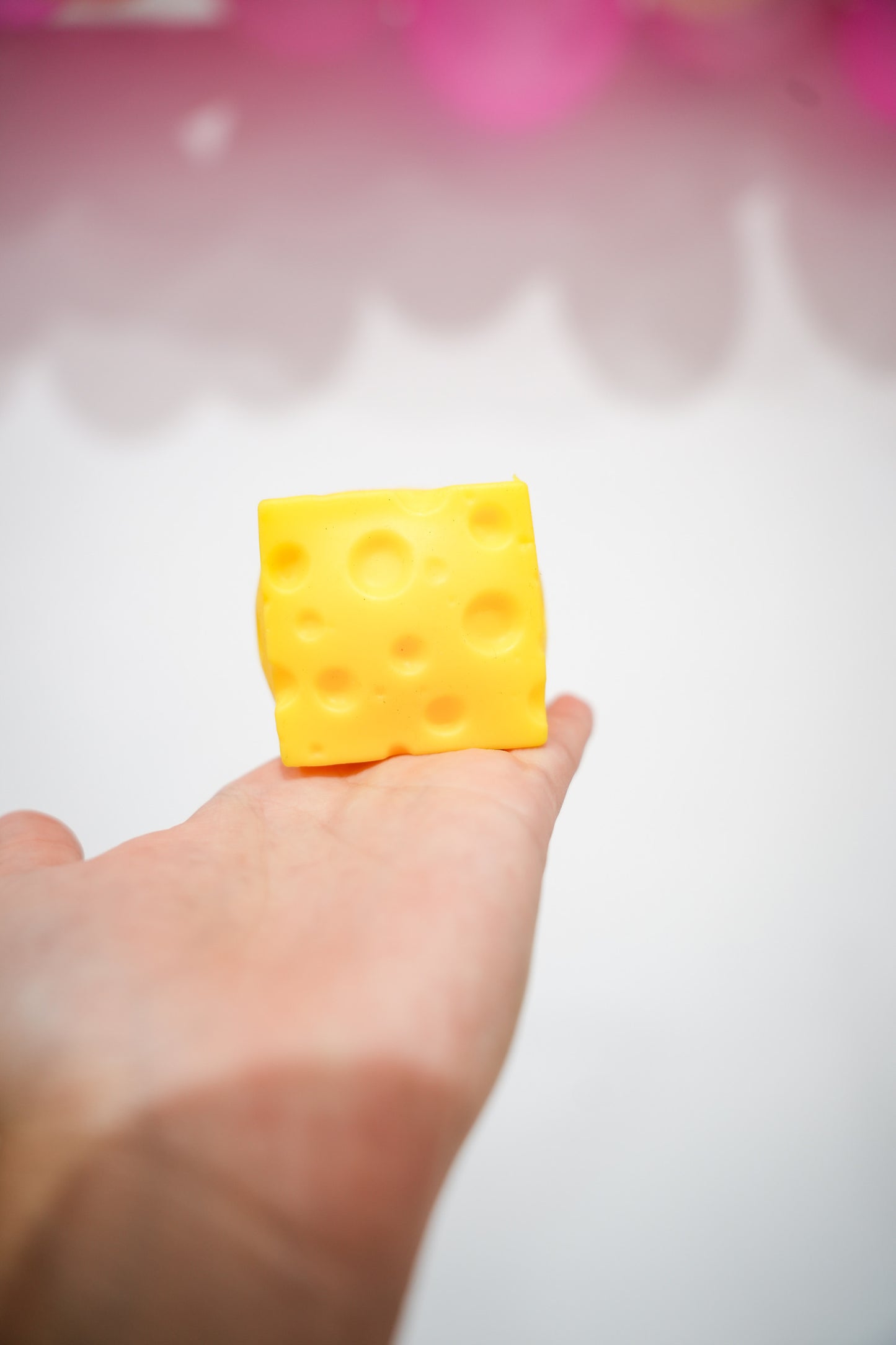 Squishy Yellow Cheese Square - Southern Belle Boutique