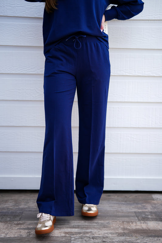 Quincy Pant - Electric Indigo - Southern Belle Boutique