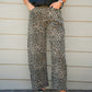 Leopard Print Barrel Pants - Southern Belle Boutique