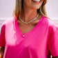 Amaya Tee - Pink Paradise - Southern Belle Boutique