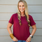 Shyama Tee - Bordeaux
