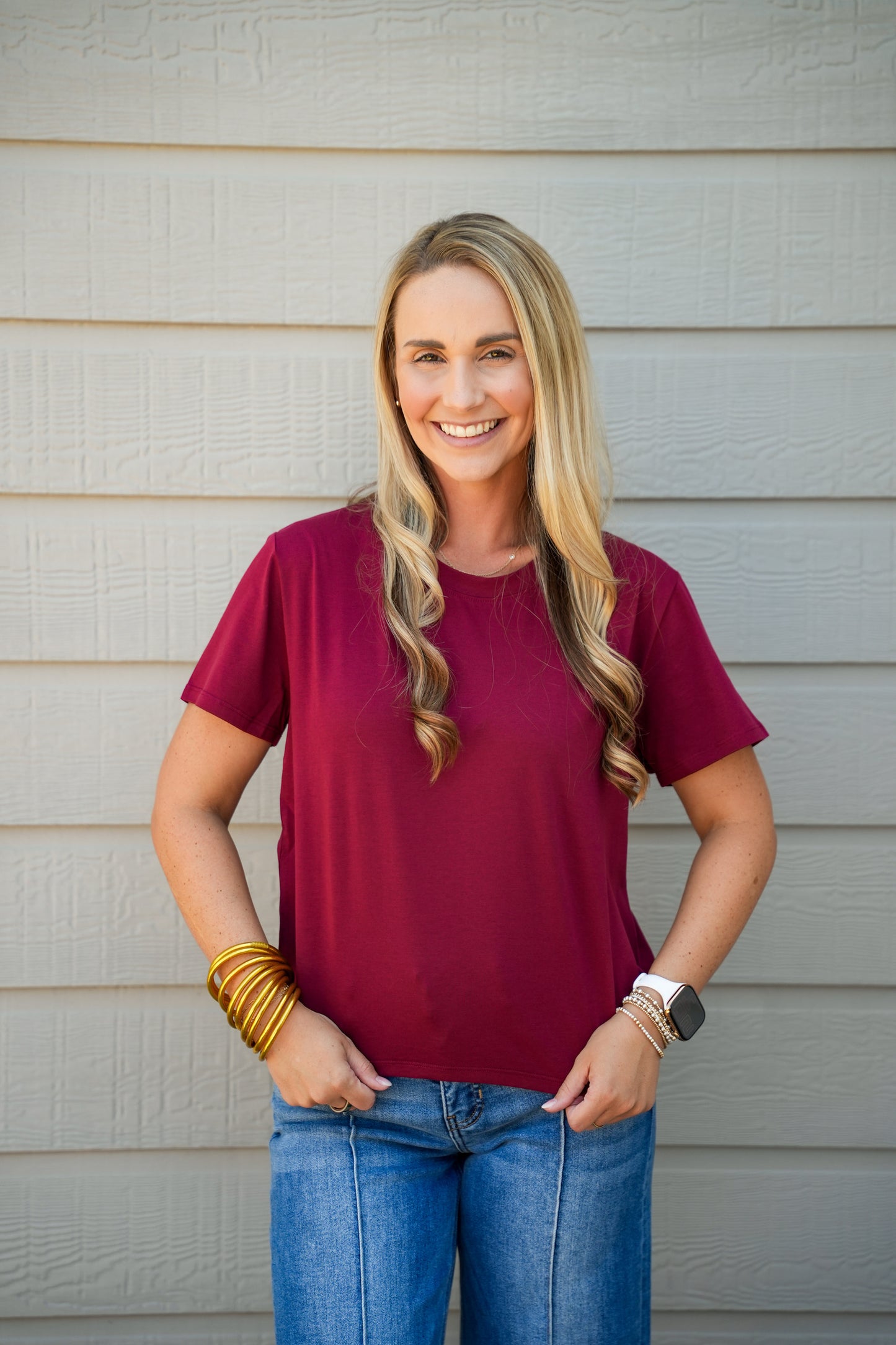 Shyama Tee - Bordeaux