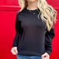 Maritza Sweater - Black - Southern Belle Boutique