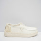 Wendy Espadrille Woven - White - Southern Belle Boutique