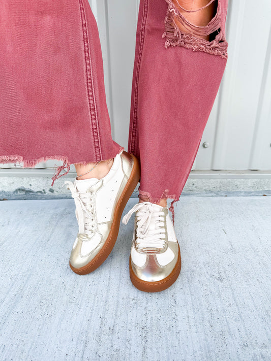 Dana Gold Sneaker - Southern Belle Boutique