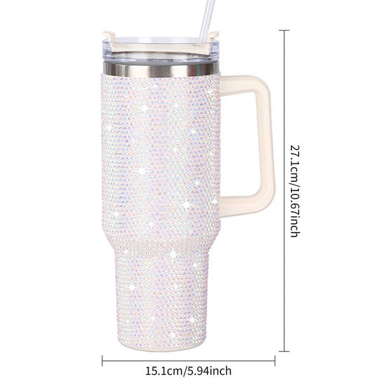 Rhinestone 40oz Strainless Tumbler - Southern Belle Boutique