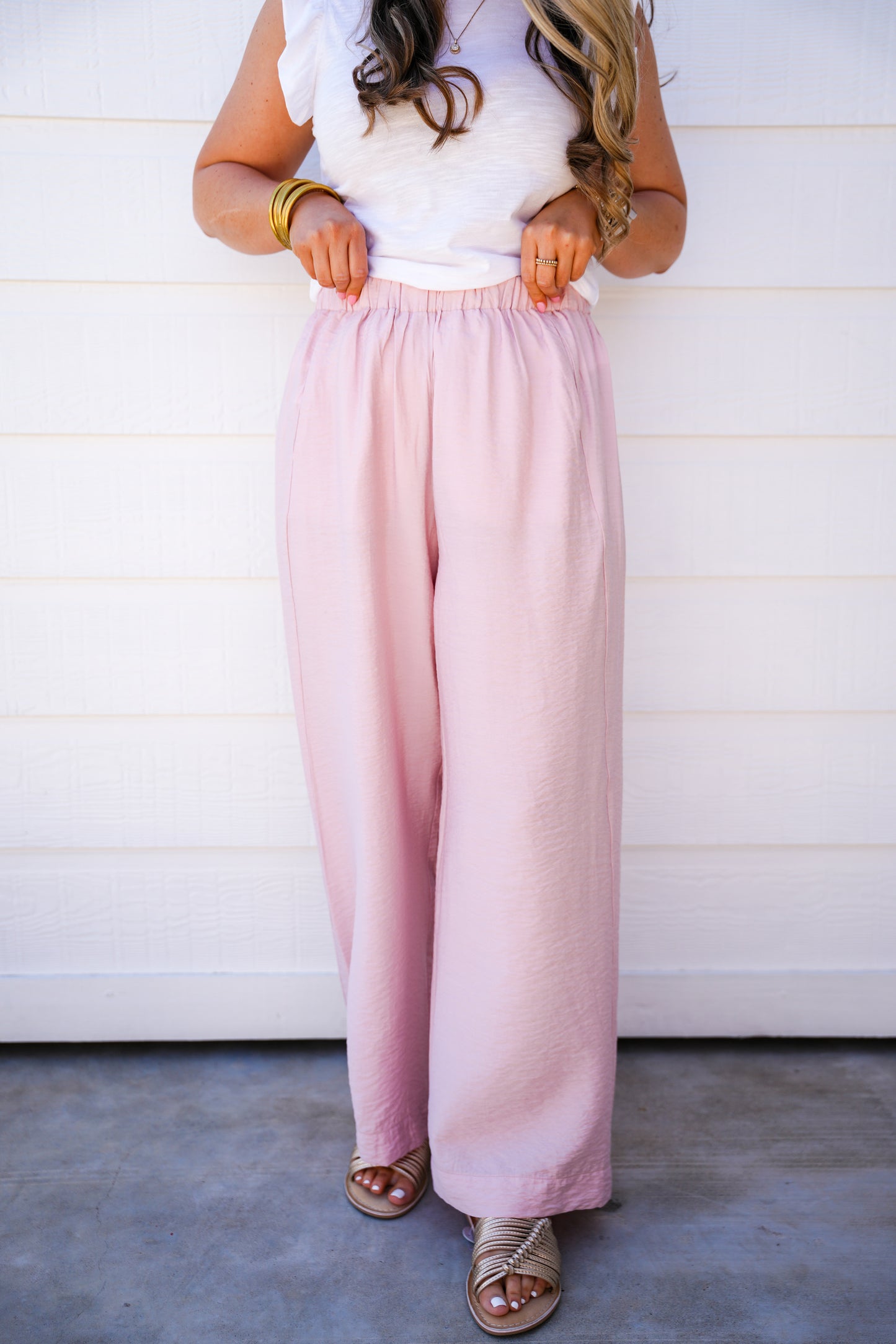 Paris Pant - Petal Pink - Southern Belle Boutique