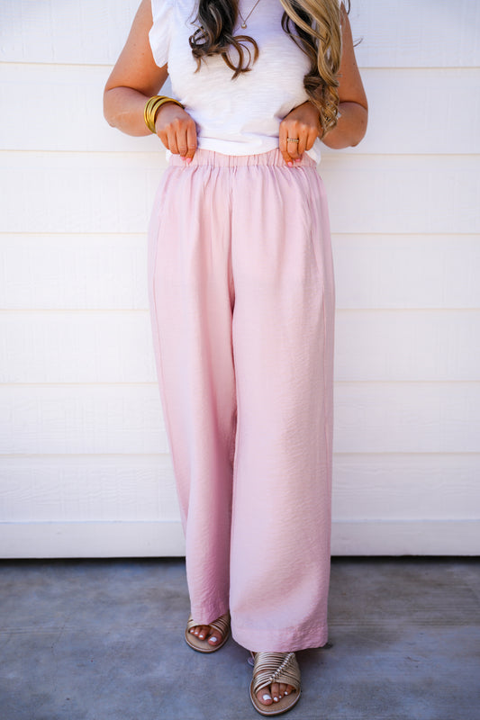 Paris Pant - Petal Pink - Southern Belle Boutique