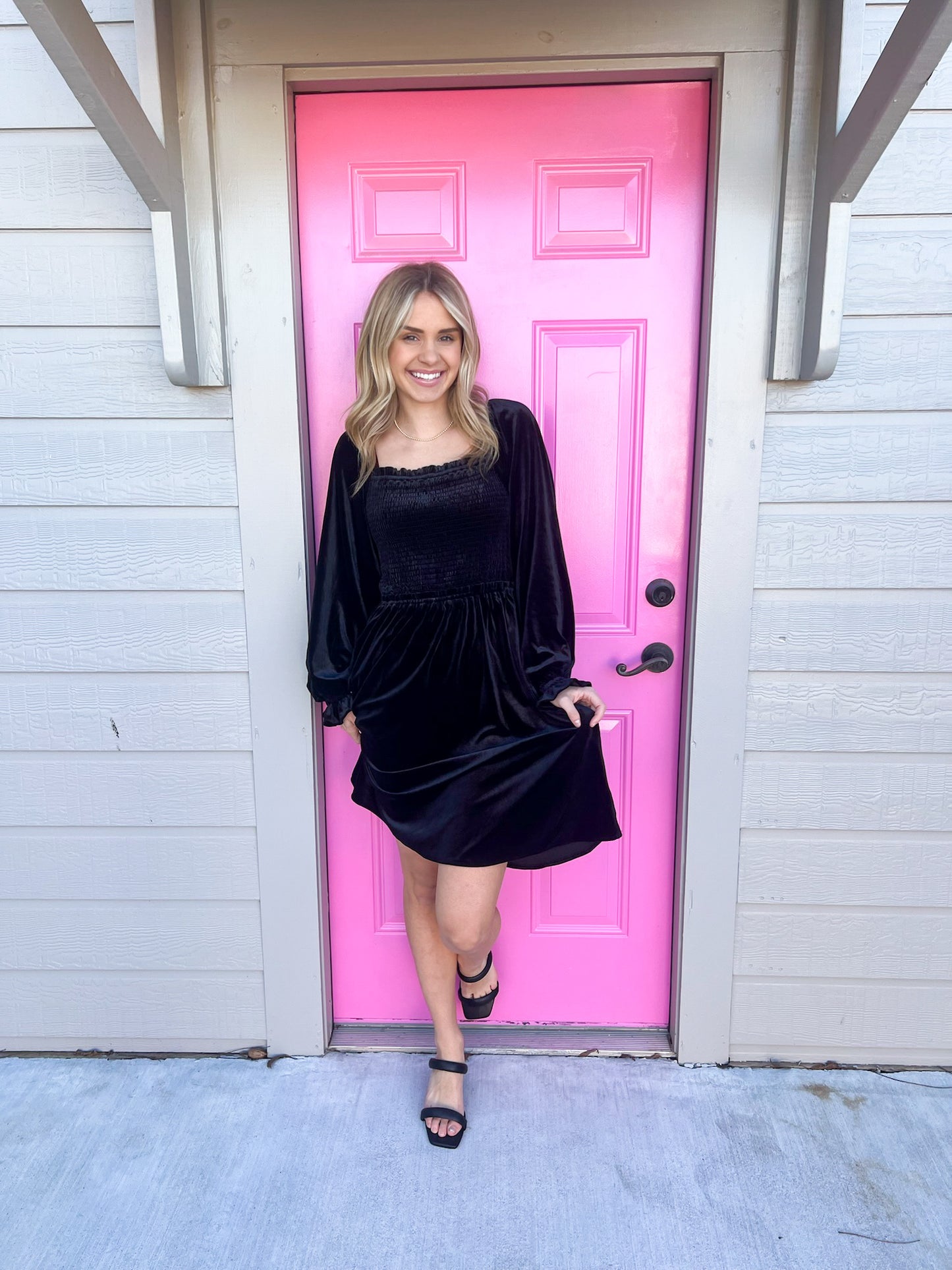 Irena Dress - Black - Southern Belle Boutique