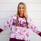 Texas A&M Floral Toile Sweatshirt