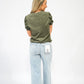 High Rise Wide Leg Pearl Rhinestone Jean