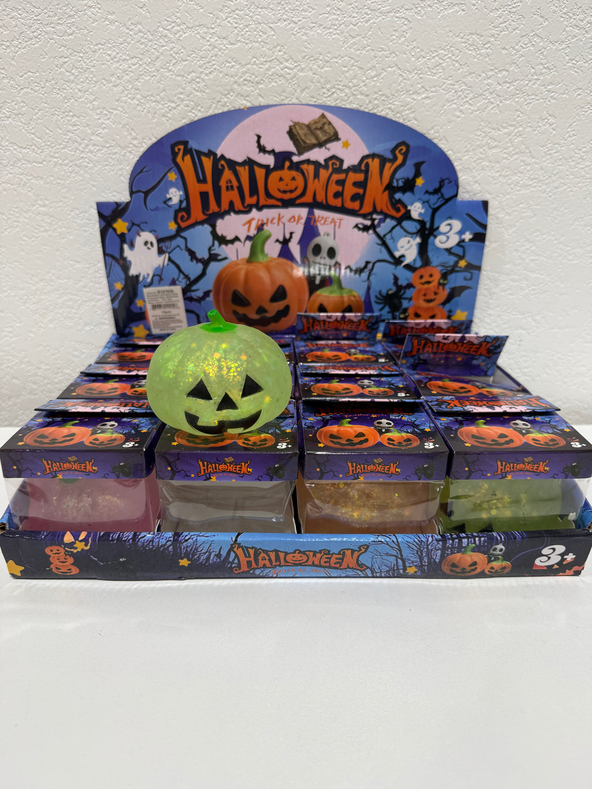 Squeezy Pumpkin - Small Hard Gel