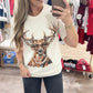 Glam Deer Bling Tee - Southern Belle Boutique