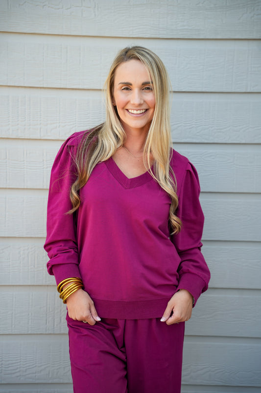 Sammi Top - Bordeaux