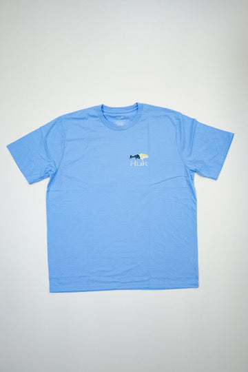 Fish Flag Tee - Marolina Blue