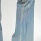 Kelsey High Rise Ankle Flare - Navy/Ivory Striped - Southern Belle Boutique