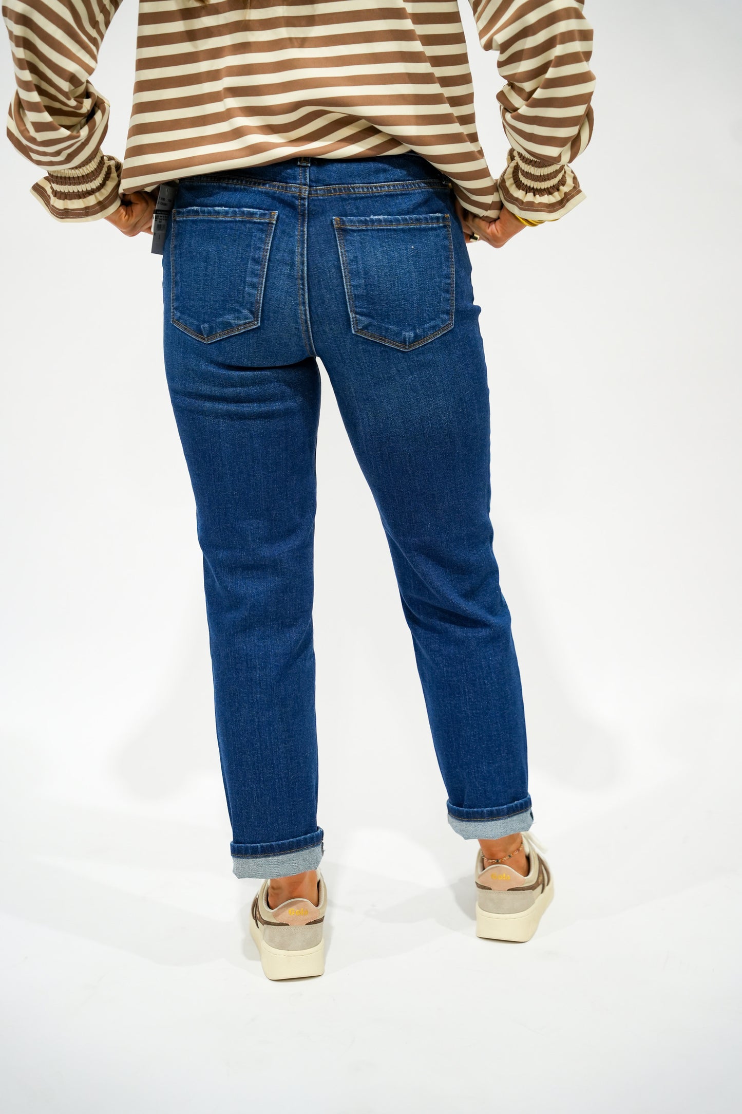 Reese High Rise Ankle Straight Leg Jeans - Attain